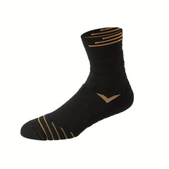 High Shock Absorbent Sports Socks - Mid Calf Tactical Professional Socks