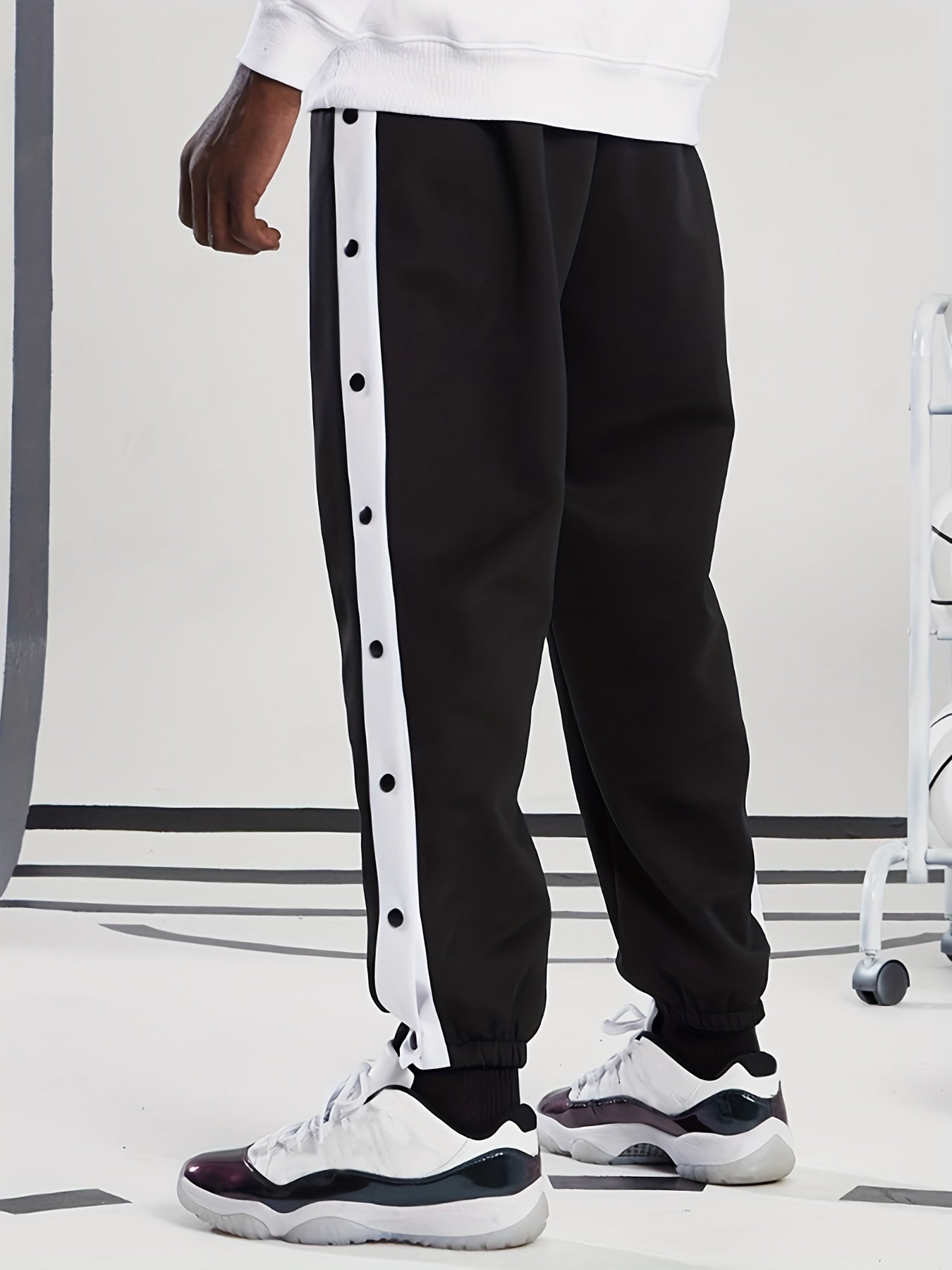 Men's Quick Dry Basketball Trousers for Outdoor Training