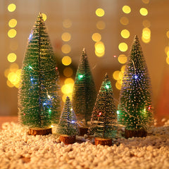 Small Mini Christmas Tree Office Window Desktop Decoration Christmas Gift