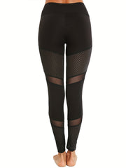 Breathable Mesh Yoga Leggings for Women