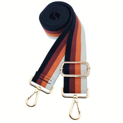 Colorblock Shoulder Bag Strap Adjustable Replacement Accessory
