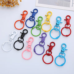 5pcs Colorful Keychain Key Ring Bag Backpack Hanging Key Chain Pendant