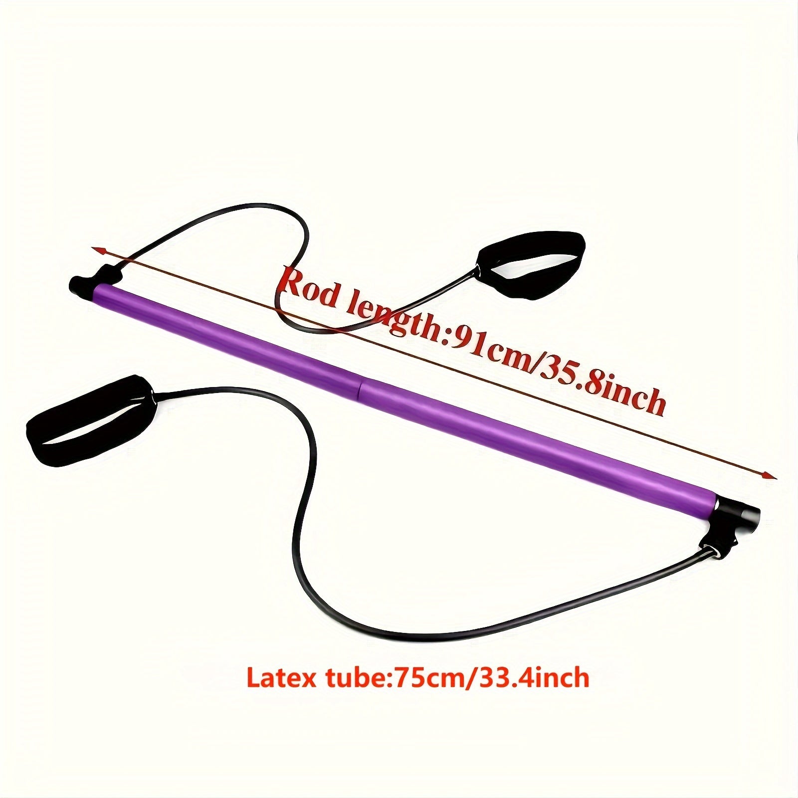 Pilates Fitness Stick Stainless Steel Exercise Stick