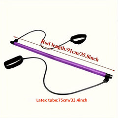 Pilates Fitness Stick Stainless Steel Exercise Stick