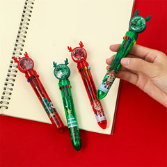 2pcs Christmas Ballpoint Pen Set for Students and Children