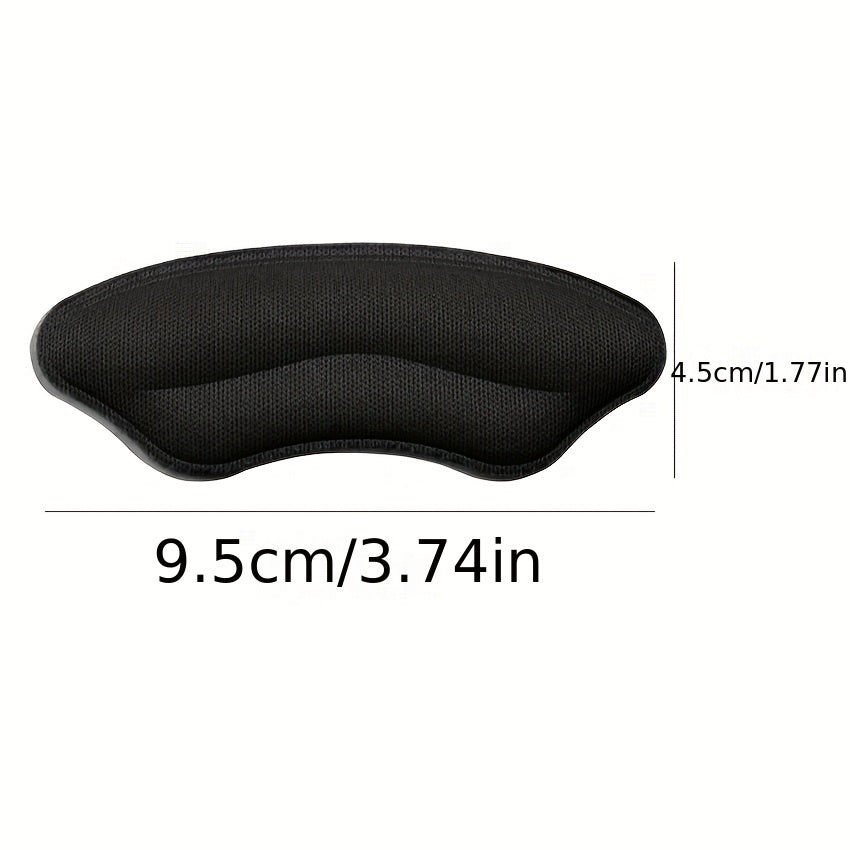 1pair Heel Stickers Anti-drop Foot Wear Pads Shoe Stickers Half Size Inso