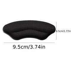 1pair Heel Stickers Anti-drop Foot Wear Pads Shoe Stickers Half Size Inso
