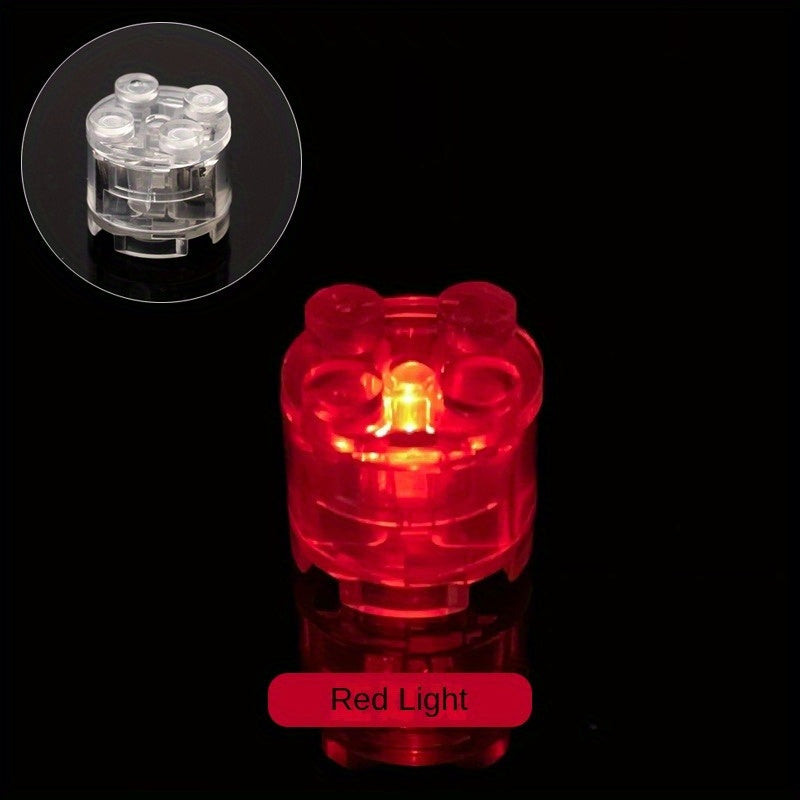 LED Light Up Building Bricks Set Multicolor Classic Transparent 2x2 1x4 Blocks