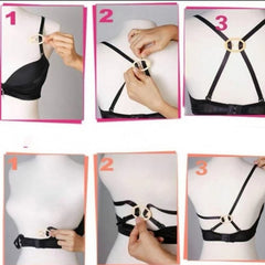 4 Pcs Women's Butterfly Heart Shape Lingerie