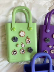 Cartoon Silicone Bag Decor 11 Pcs Beach Travel Accessories