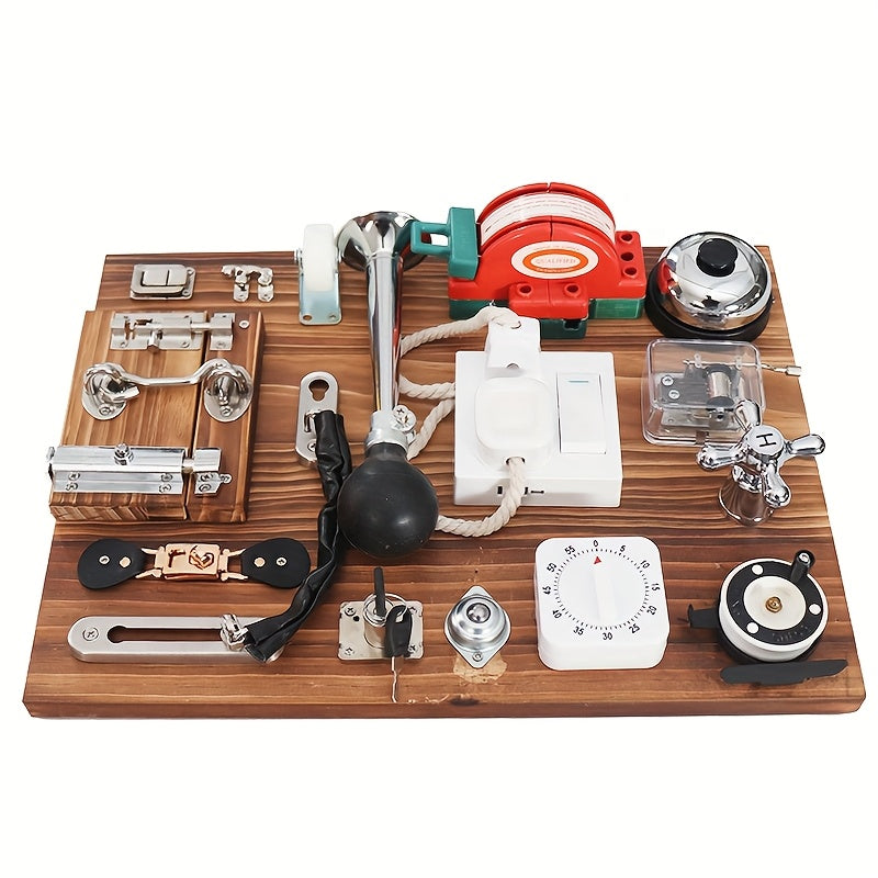 Piosoo Locking Board Mechanical Learning Toy