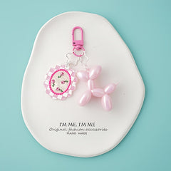Candy Dog Key Chain Resin Pendant Gift