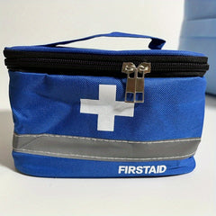 Portable Medicine Lock Box with Letter Graphic Storage