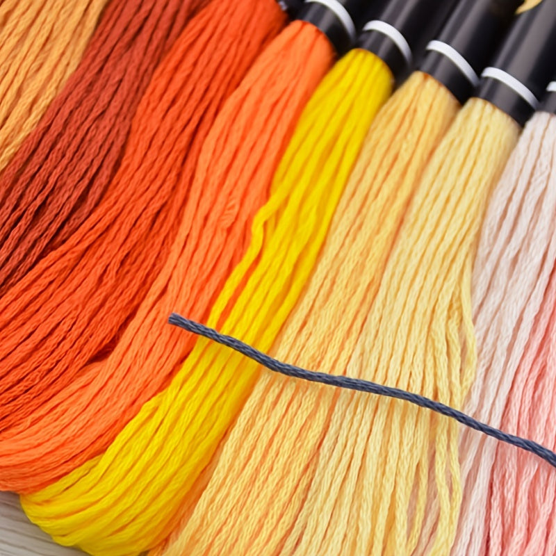 Embroidery Floss Friendship Bracelets String + Bobbins