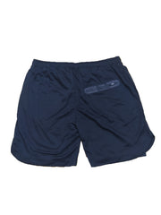Men's Double Layer Shorts Inner Pocket Stretch Sports Gym Workout Training