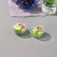 Mini Veggie Salad for OB11 Toy House Accessories