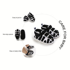 Baby Boys Breathable Sandals Lightweight Anti-Slip Comfortable Sandals