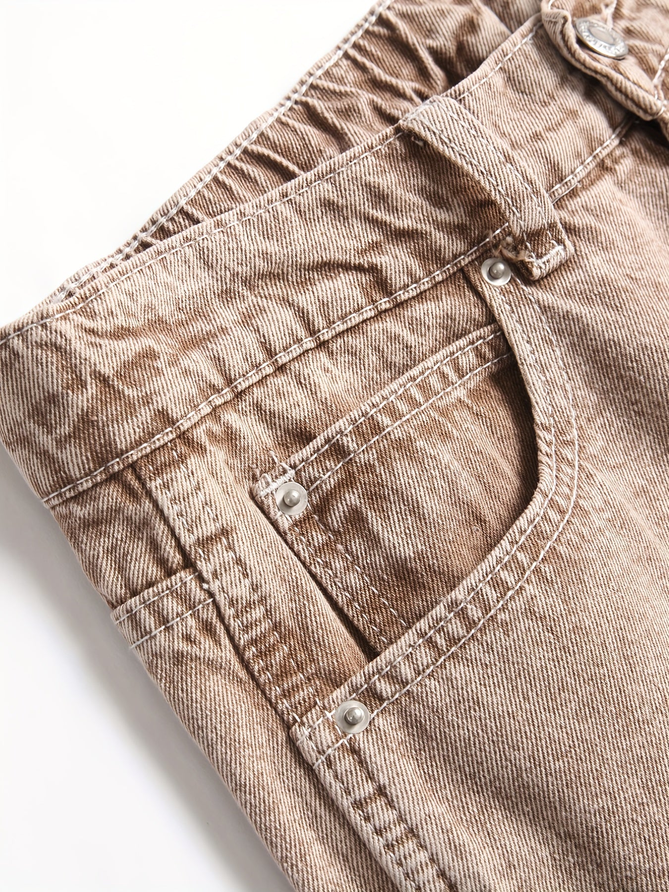 Men's Straight Regular Denim Jeans