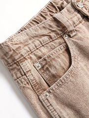 Men's Straight Regular Denim Jeans