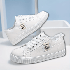 Women's Low Top Canvas Shoes Lace Up Sports Sneakers