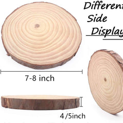 Big Wood Slices for Weddings Table Centerpieces DIY Projects
