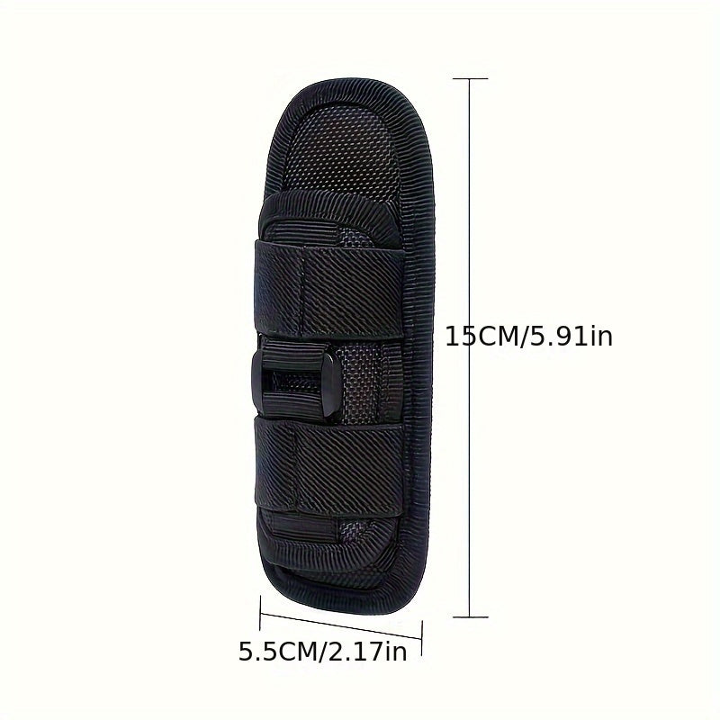 Universal Flashlight Belt Clip Case 360 Rotating Flashlight Pouch Holder