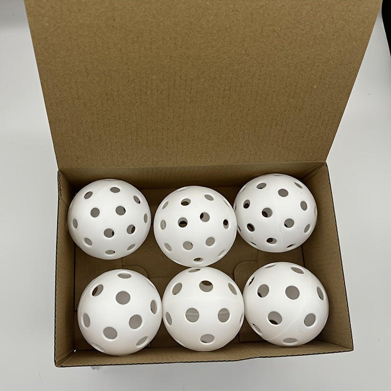 6pcs Pickleball 40 Holes 26g Pick ball Set 3pcs 40 3pcs 26 hole Pickle Ball