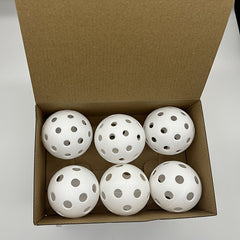6pcs Pickleball 40 Holes 26g Pick ball Set 3pcs 40 3pcs 26 hole Pickle Ball
