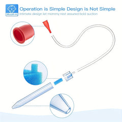 Baby Nasal Vacuum Nose Cleaner for Infant Congestion Relief