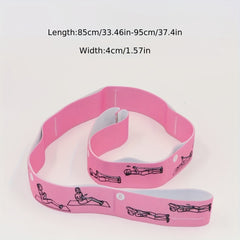 Yoga Segmented Stretch Belt for Body Shaping Elastic Resistance Band
