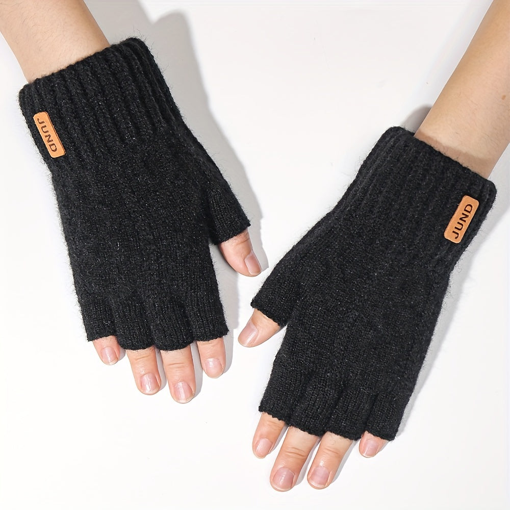 Knitted Touch Screen Gloves for Winter Activities
