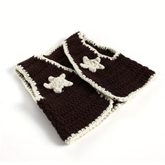 Newborn Cowboy Photo Prop Knitting Costume