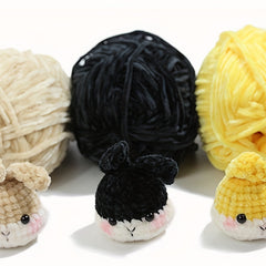 3pcs Chenille Yarn Blanket Yarn For Knitting Crochet DIY 50g pc