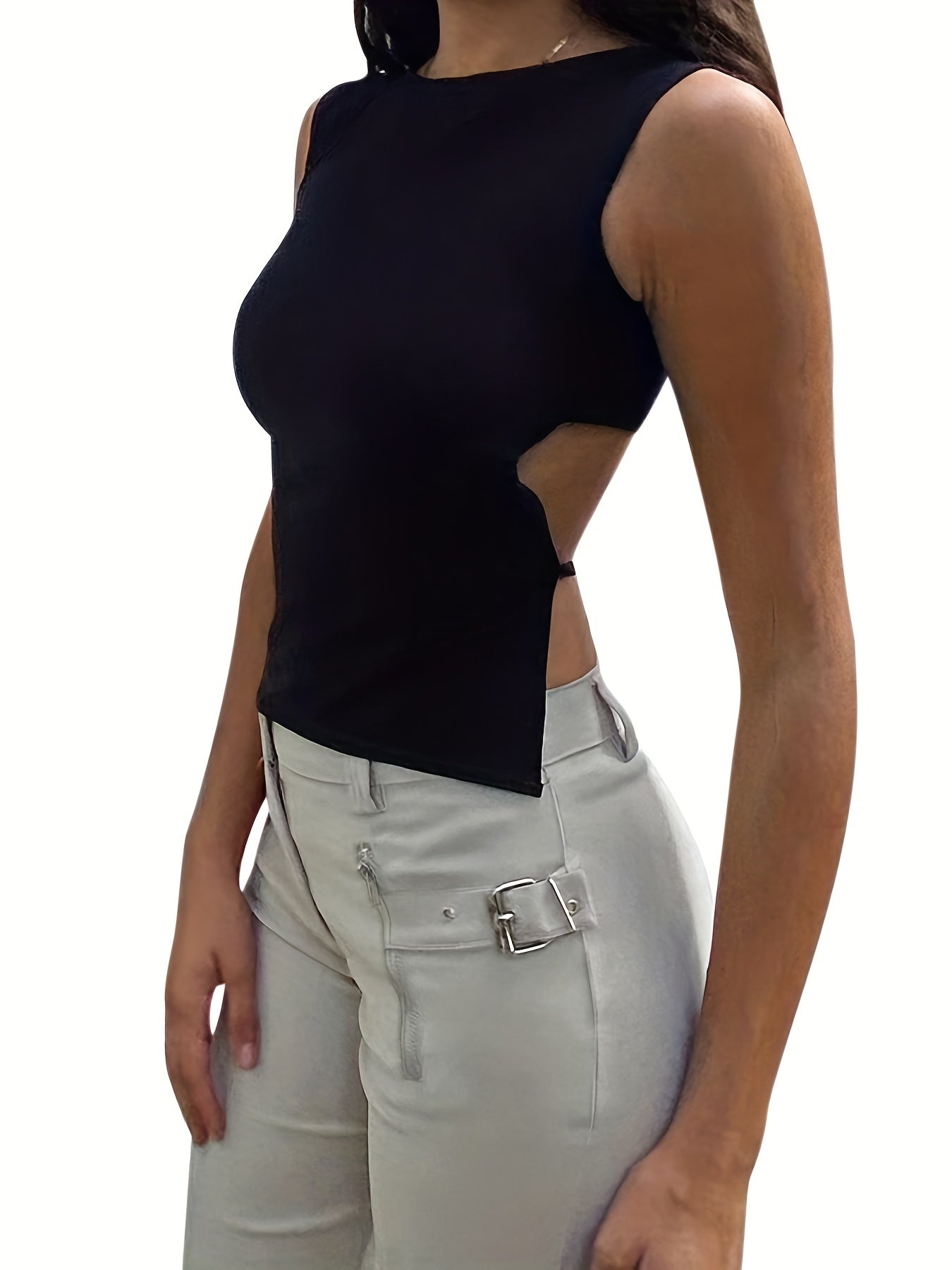 Y2K Sleeveless Tank Top Women's Casual Summer Spring Every Top
