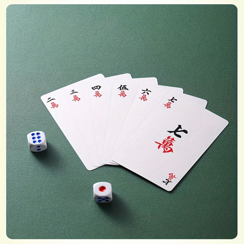 2pc Portable Playing Cards for Travel and Party
