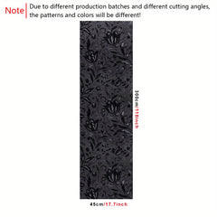 Tulip Pattern Stained Glass Window Privacy Film