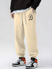 Men's Drawstring Sweatpants Loose Fit Casual Pants