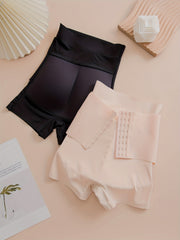 Seamless Front Buckle Tummy Control Padded Panties