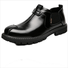 Men's Comfy Loafer Shoes with Elastic Panel