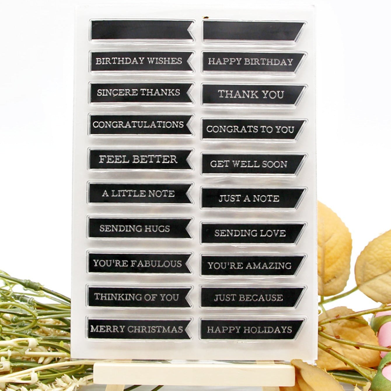Silicone Transparent Stamp for Girls - Make Memories - Perfect Gift