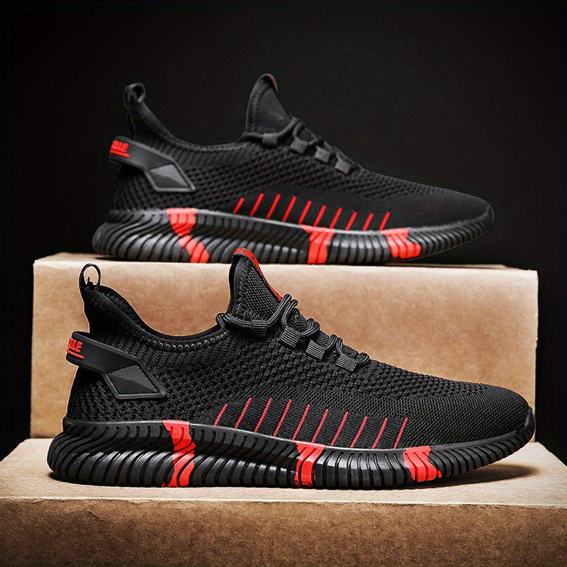 Men's Comfy Knit Casual Shoes for Traveling Jogging