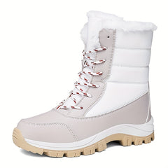 Women's Waterproof Snow Boots High Top Hiking Boots