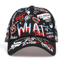 Men's Graffiti Baseball Cap Casual Sun Hat