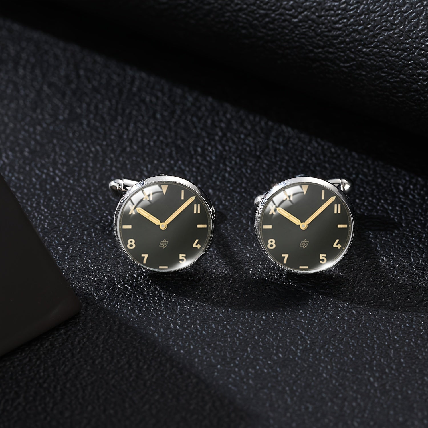 Nordic Clock Men's Cufflinks