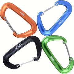 12 KN Stainless Steel Spring Carabiner Multifunctional Hammock Hook