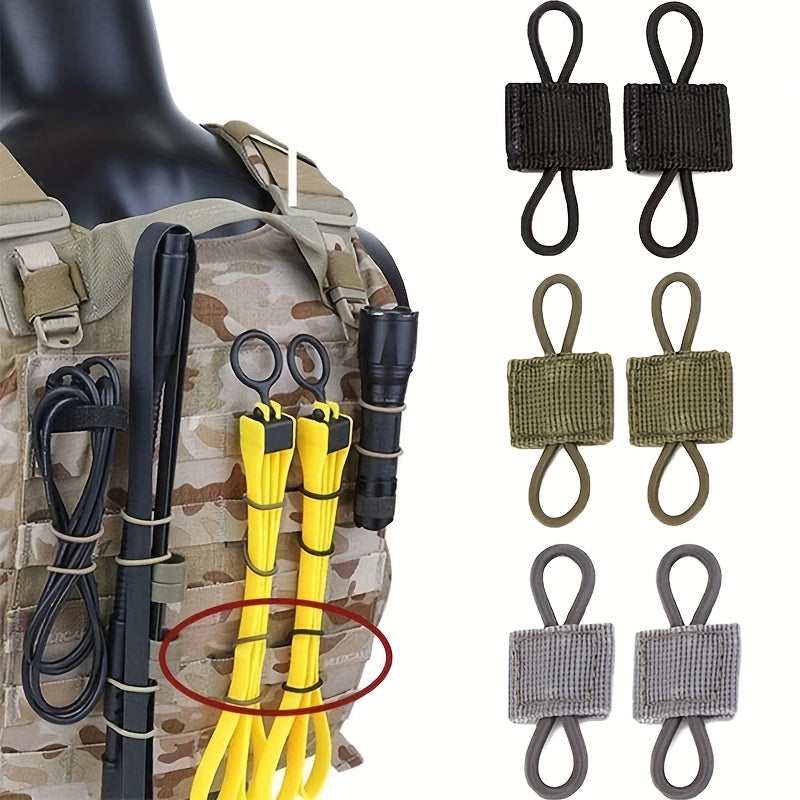 5pcs Outdoor Tactical Backpack Vest Buckles Fixed Binding Buckle
