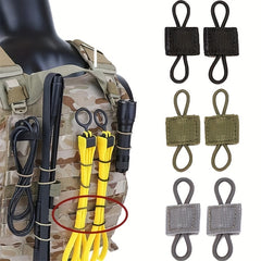 5pcs Outdoor Tactical Backpack Vest Buckles Fixed Binding Buckle