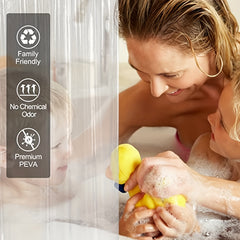 Waterproof Shower Curtain Liner with Magnets