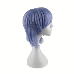 Men's Short Straight Wig Anime Costume Wigs for Parties