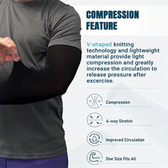 Peabownn Cooling Arm Sleeves UV Protection Compression Moisture Wicking